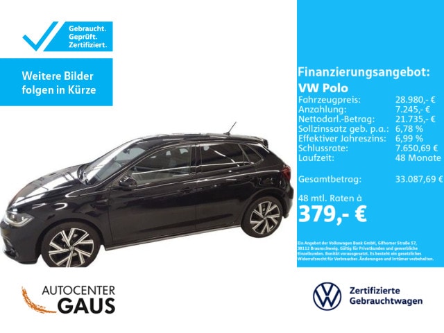 Volkswagen Polo 1.0 TSI DSG R-Line