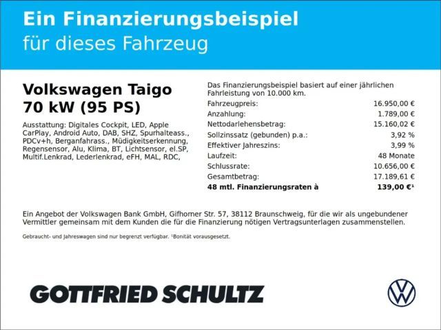 Volkswagen Taigo 1.0 TSI Life