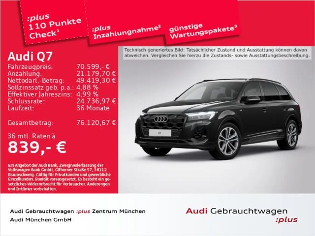 Audi Q7 55 TFSI Quattro S-Line