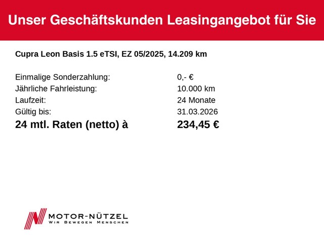 Cupra Leon DSG ST Sportstourer