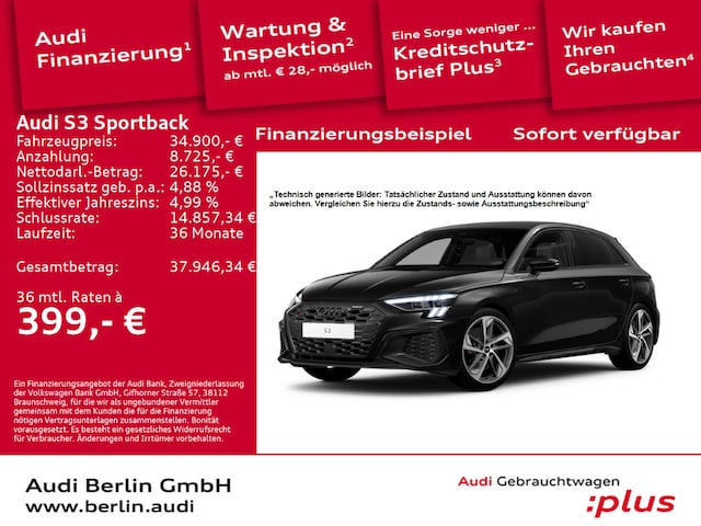 Audi S3 Quattro S-Tronic Sportback