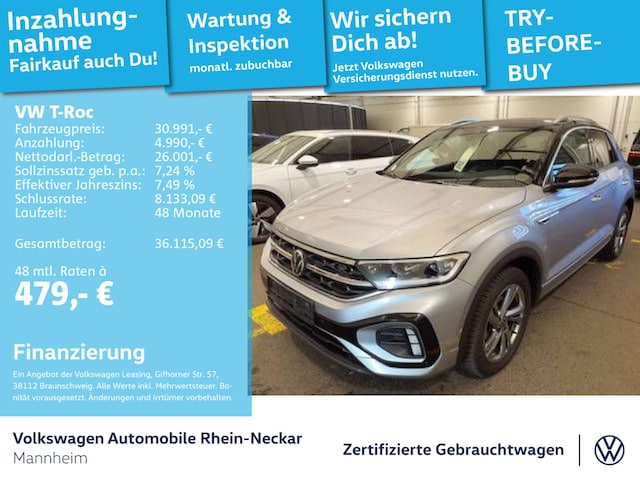 Volkswagen T-Roc 1.5 TSI DSG R-Line