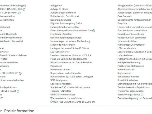 Skoda Octavia Ambition Combi