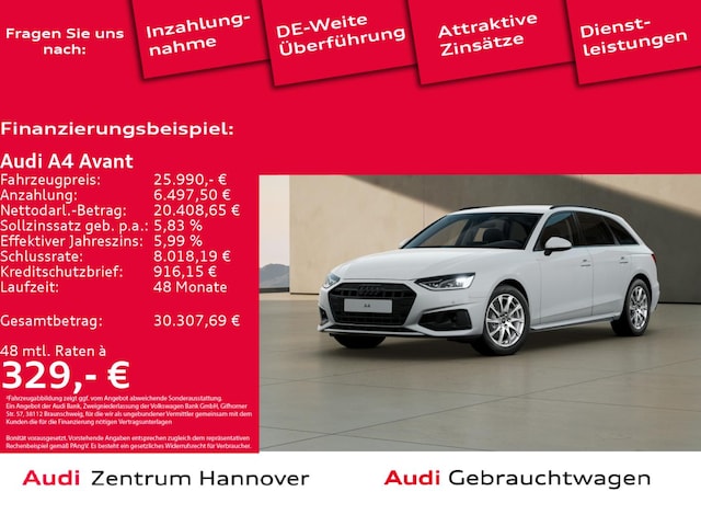 Audi A4 35 TDI Avant S-Tronic