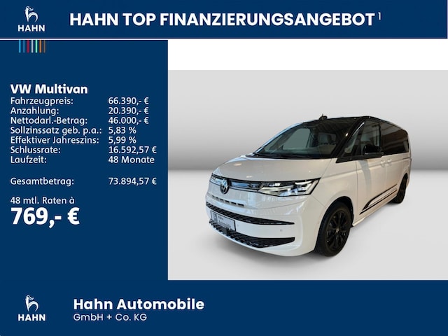 Volkswagen Multivan 2.0 TSI DSG IQ.Drive Lang