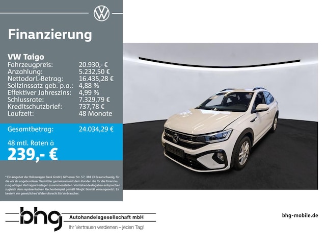 Volkswagen Taigo 1.0 TSI DSG R-Line