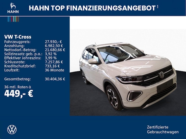 Volkswagen T-Cross 1.0 TSI DSG R-Line