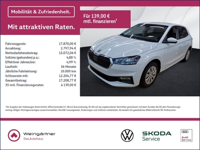 Skoda Fabia 1.0 TSI