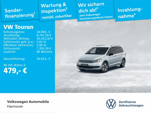Volkswagen Touran 2.0 TDI 7-zitter DSG
