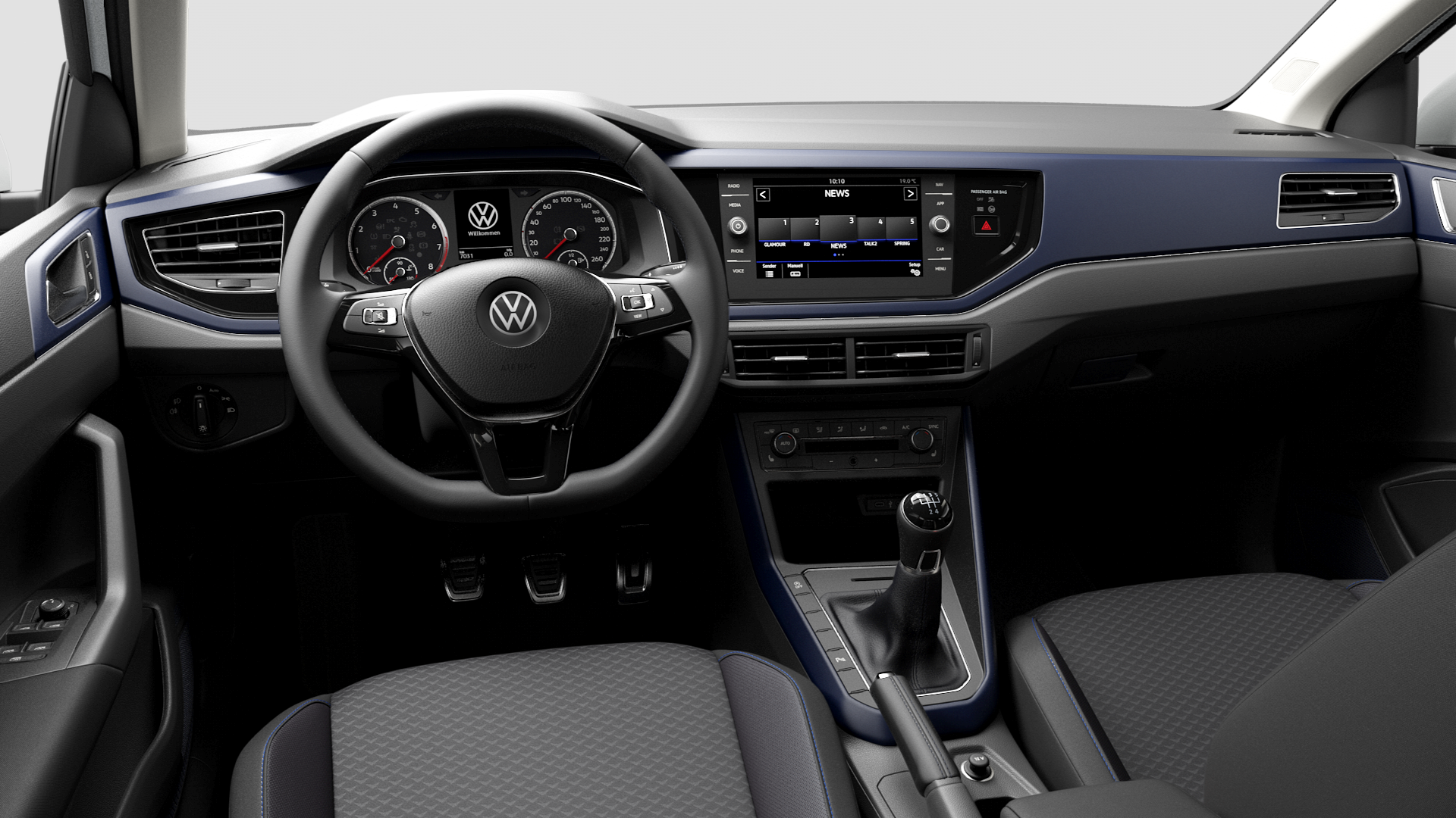 Volkswagen Polo 1.0 United NAVI+LED LICHT+KLIMAAUT+DAB+PDC V+H+SITZHZG+NSW+LORDOSE+EL LED ALU