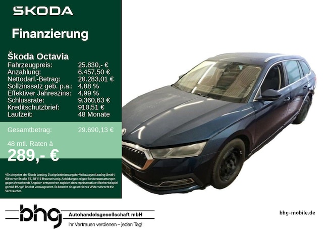 Skoda Octavia 2.0 TDI Combi Style Style