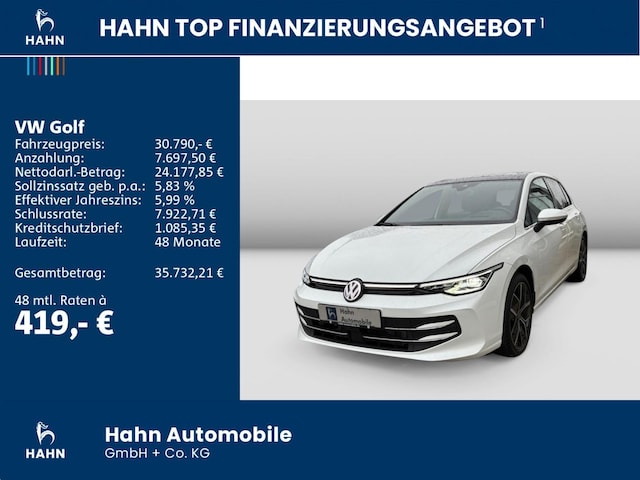 Volkswagen Golf 1.5 eTSI DSG Golf VIII