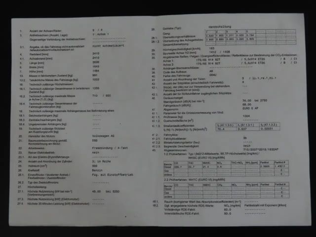 Volkswagen up! 1.0 Basis 1.Hd*HU02/27*SHZ*Klima*Start-Stop