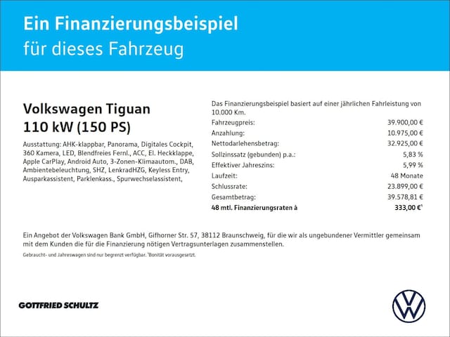 Volkswagen Tiguan 1.5 eTSI DSG Life