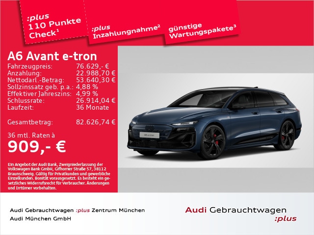 Audi A6 e-tron Avant Performance