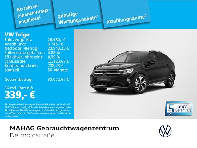 Volkswagen Taigo 1.5 TSI IQ.Drive Style