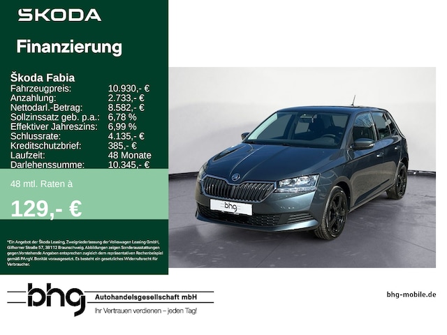 Skoda Fabia Fabia 1.0 MPI 5-Gang-Sch.
