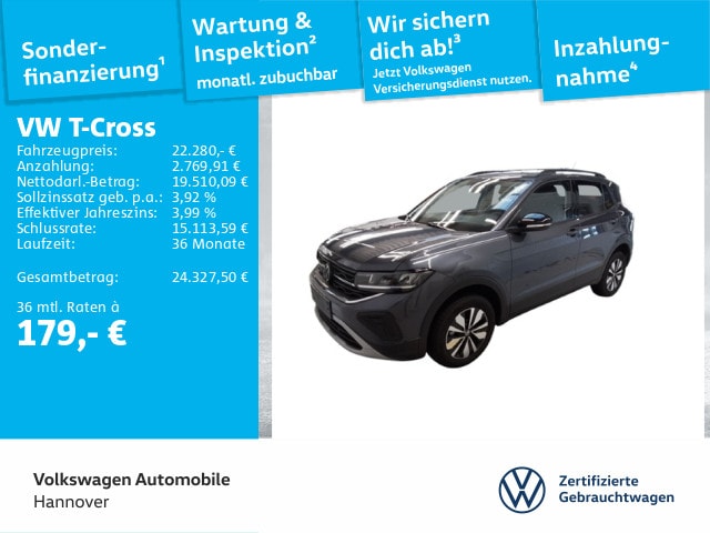 Volkswagen T-Cross 1.0 TSI