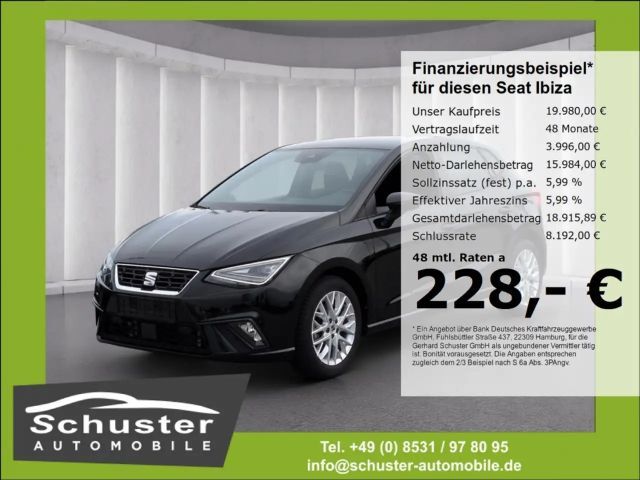 Seat Ibiza 1.0 TSI DSG FR-lijn