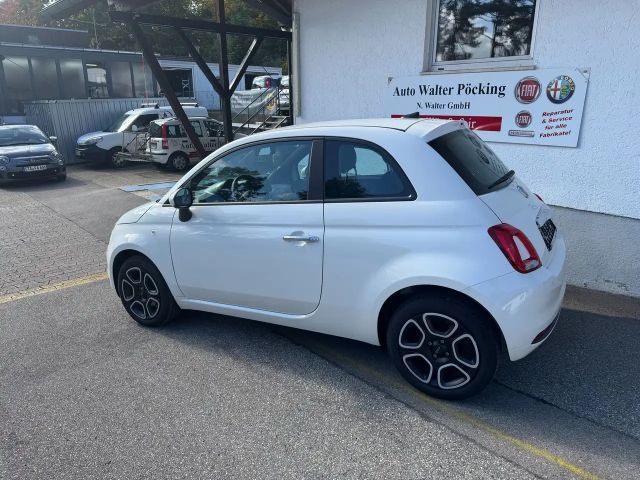Fiat 500 1.0 Club, Klima, ESP, Temp., eFH, Zv m.FFB Weiß