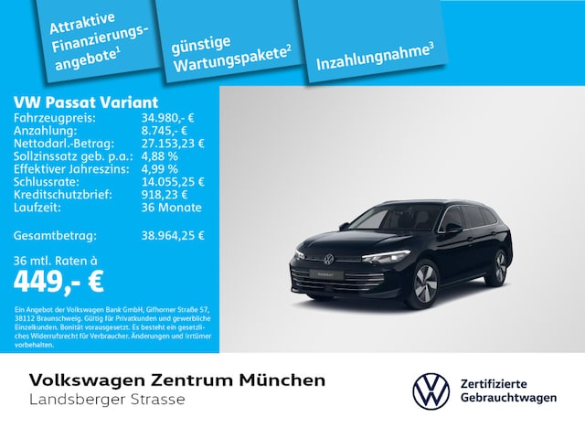 Volkswagen Passat 1.5 eTSI Business DSG Variant
