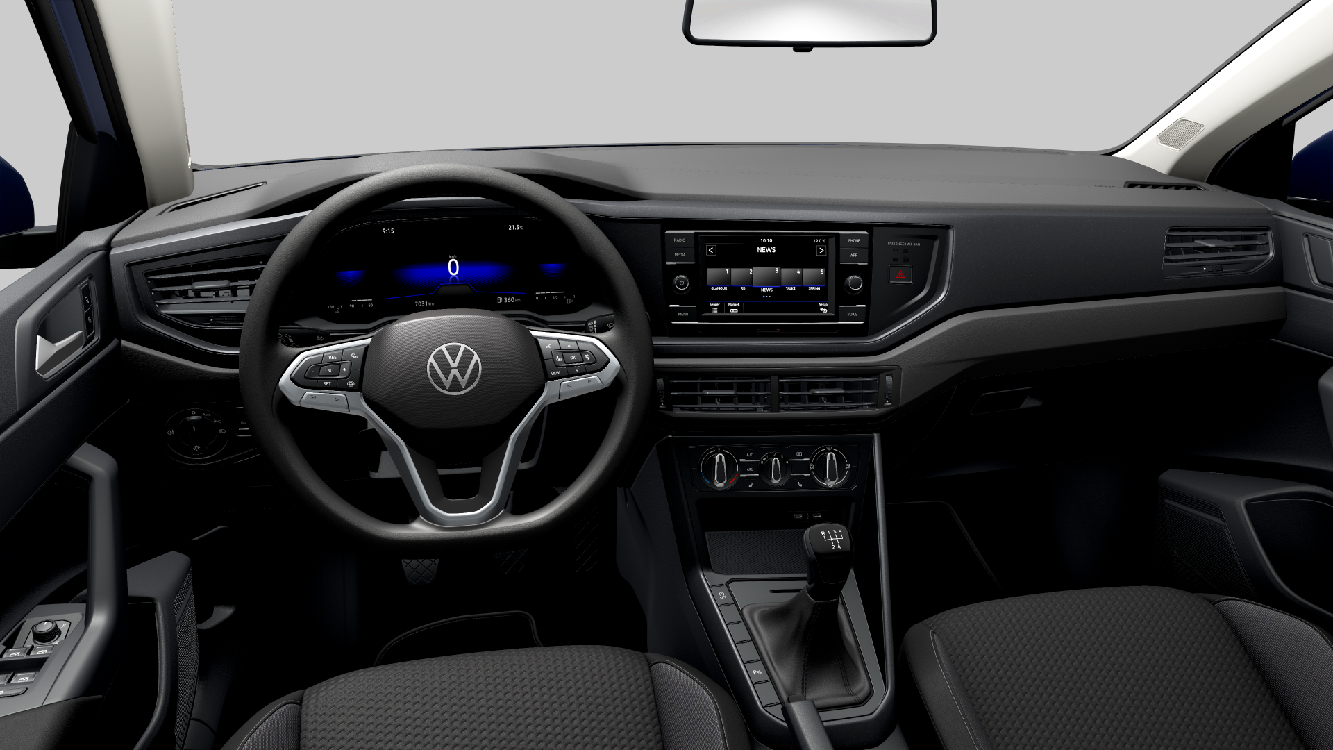 Volkswagen Polo VI 1.0 Basis Digitales Cockpit LED Sitzheiz.