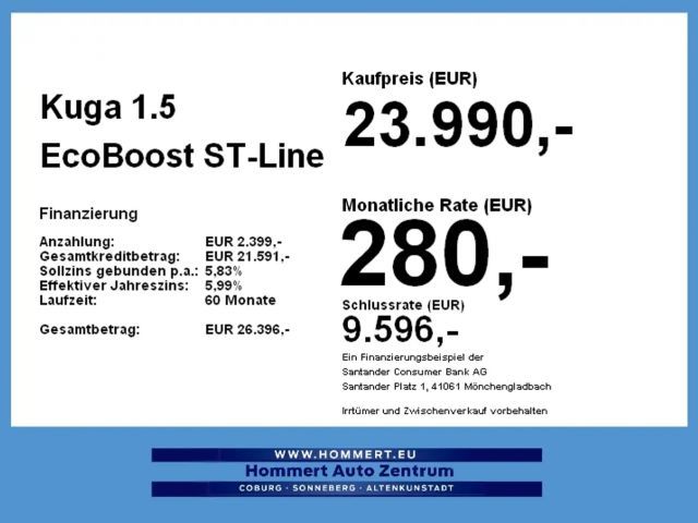 Ford Kuga EcoBoost ST Line X