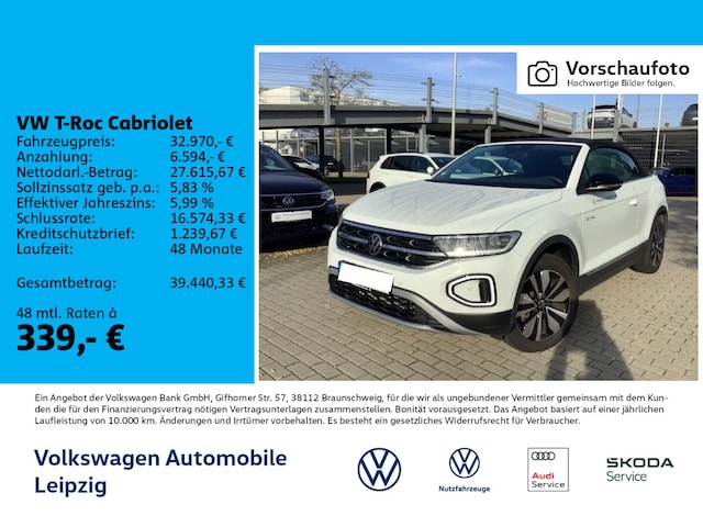Volkswagen T-Roc 1.0 TSI Cabriolet