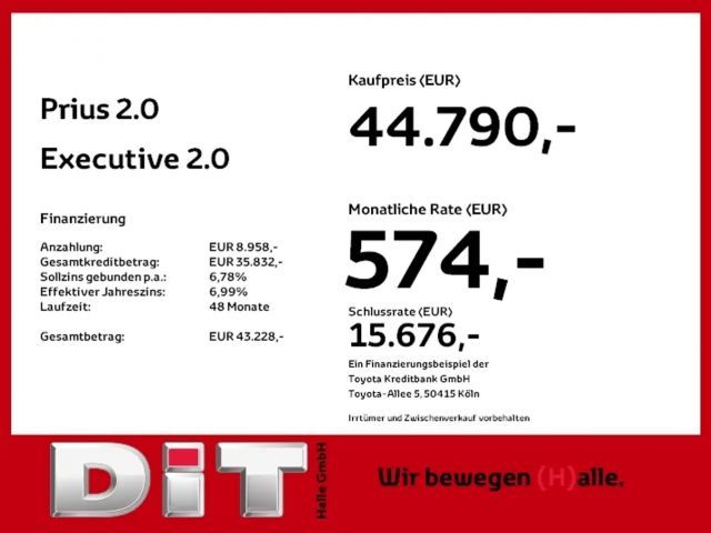 Toyota Prius Executive