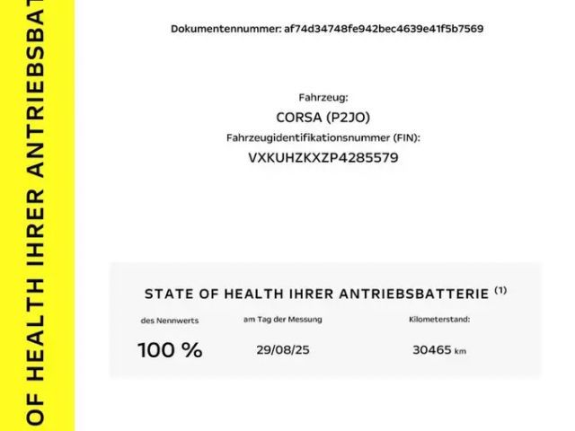 Opel Corsa e 3-Phasig, Kamera, PDC, LHZ/SHZ