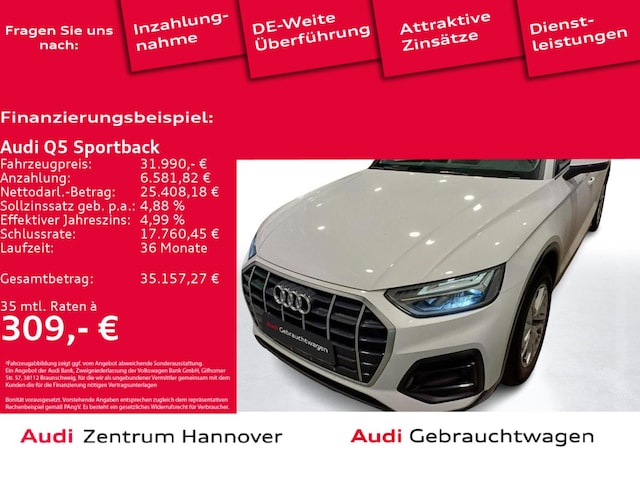 Audi Q5 35 TDI S-Tronic Sportback
