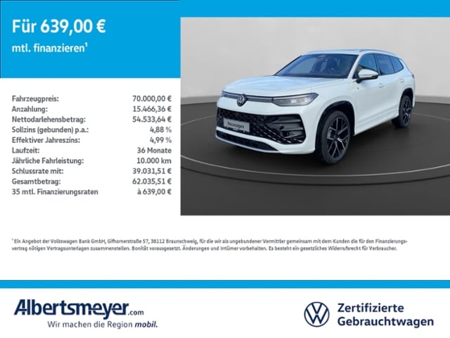 Volkswagen Tayron 2.0 TDI 4Motion DSG