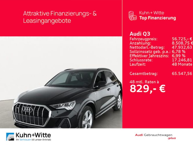 Audi Q3 45 TFSI Quattro S-Line S-Tronic