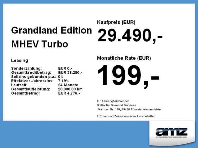 Opel Grandland X Edition