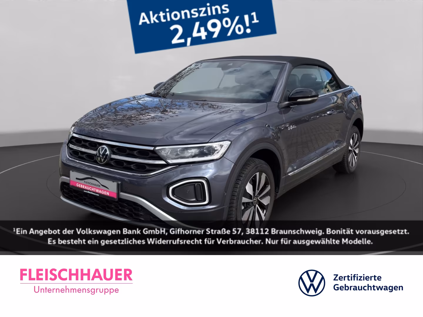 Volkswagen T-Roc 1.5 TSI Cabriolet Plus Style