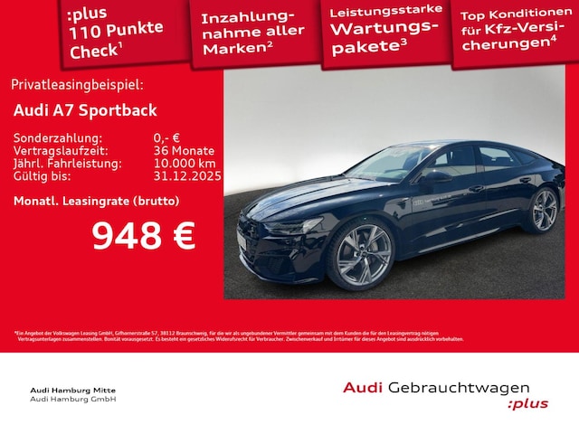 Audi A7 50 TDI Quattro Sportback