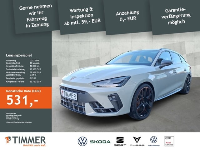 Cupra Leon 2.0 TSI 4Drive DSG Sportstourer VZ