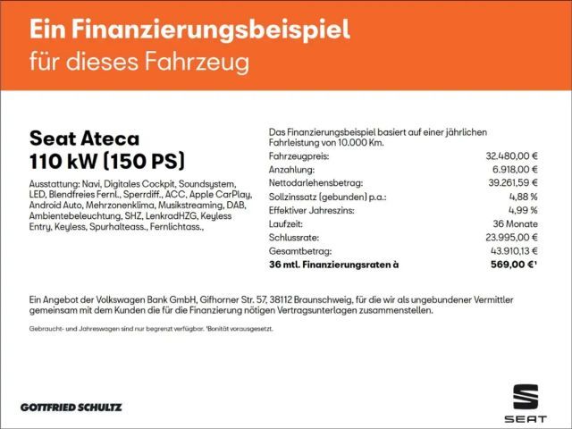 Seat Ateca 2.0 TDI DSG Style