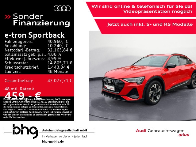 Audi e-tron 55 Quattro Sportback