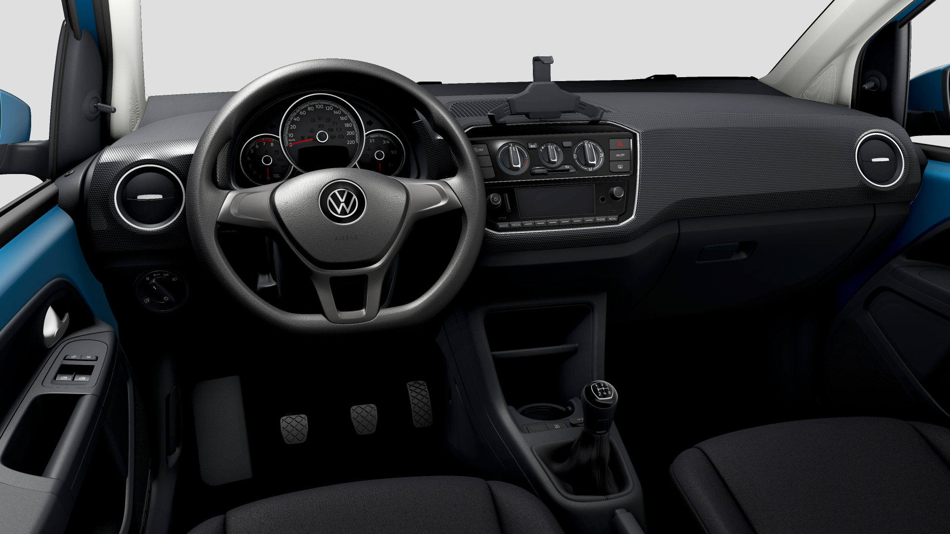 Volkswagen up! Basis Rückfahrkam. PDC Klima Temp ZV BT