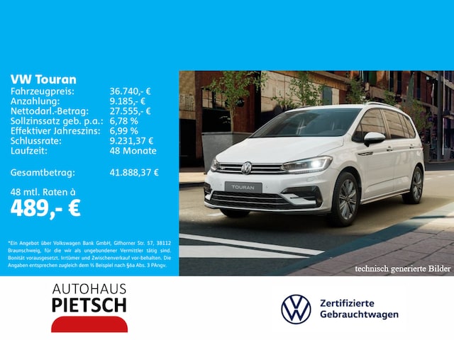 Volkswagen Touran 1.5 TSI Comfortline