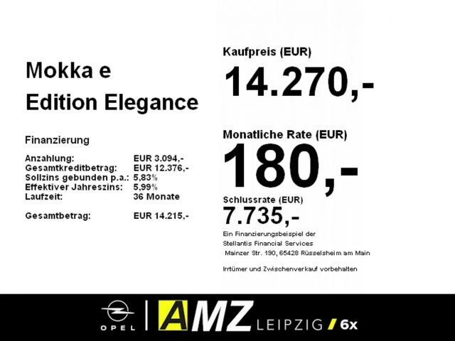 Opel Mokka Edition Mokka-e