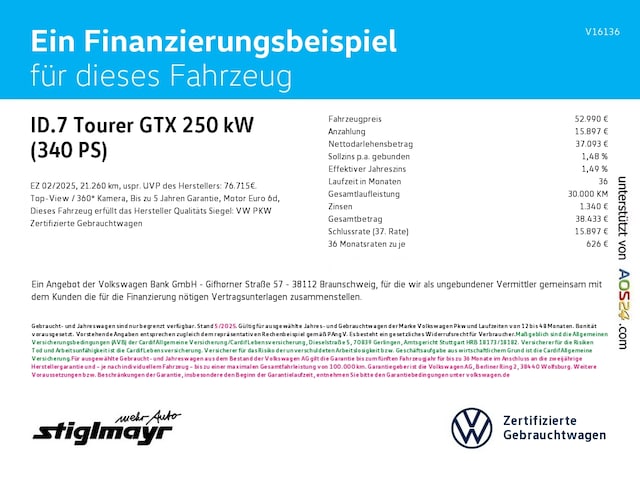 Volkswagen ID.7 GTX IQ.Drive Tourer