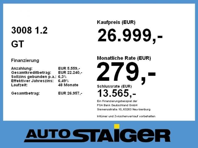 Peugeot 3008 GT-Line