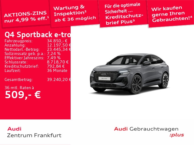 Audi Q4 e-tron 40 Sportback