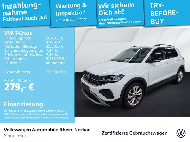Volkswagen T-Cross 1.0 TSI