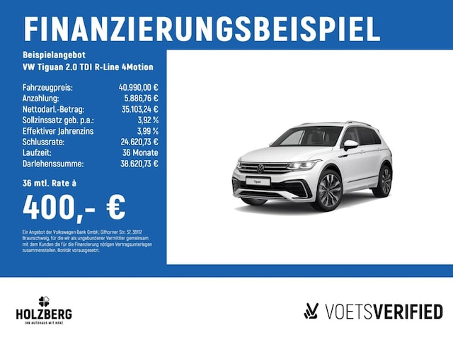 Volkswagen Tiguan 2.0 TDI 4Motion R-Line