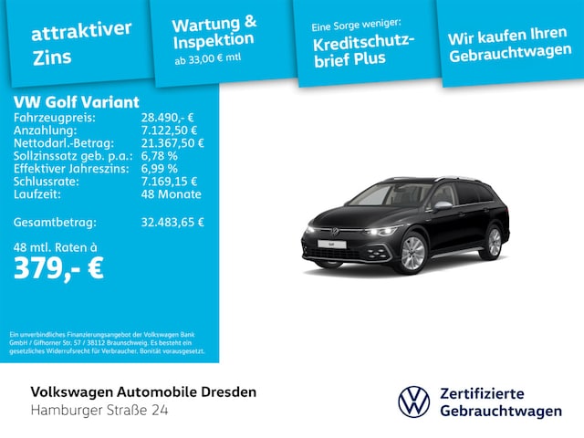 Volkswagen Golf AllTrack Golf VIII Variant