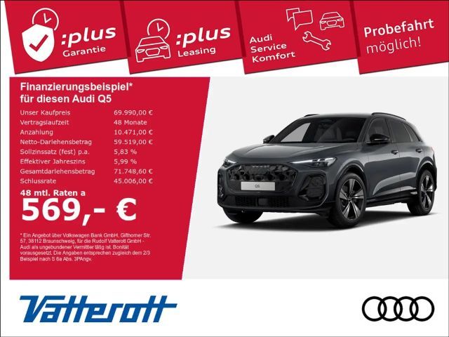 Audi Q5 edition one schwarz TDI Luftfed. Matrix HUD