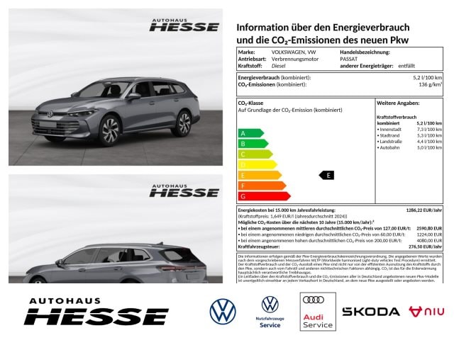 Volkswagen Passat 2.0 TDI DSG